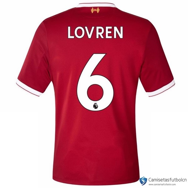 Camiseta Liverpool Primera equipo Lovren 2017-18